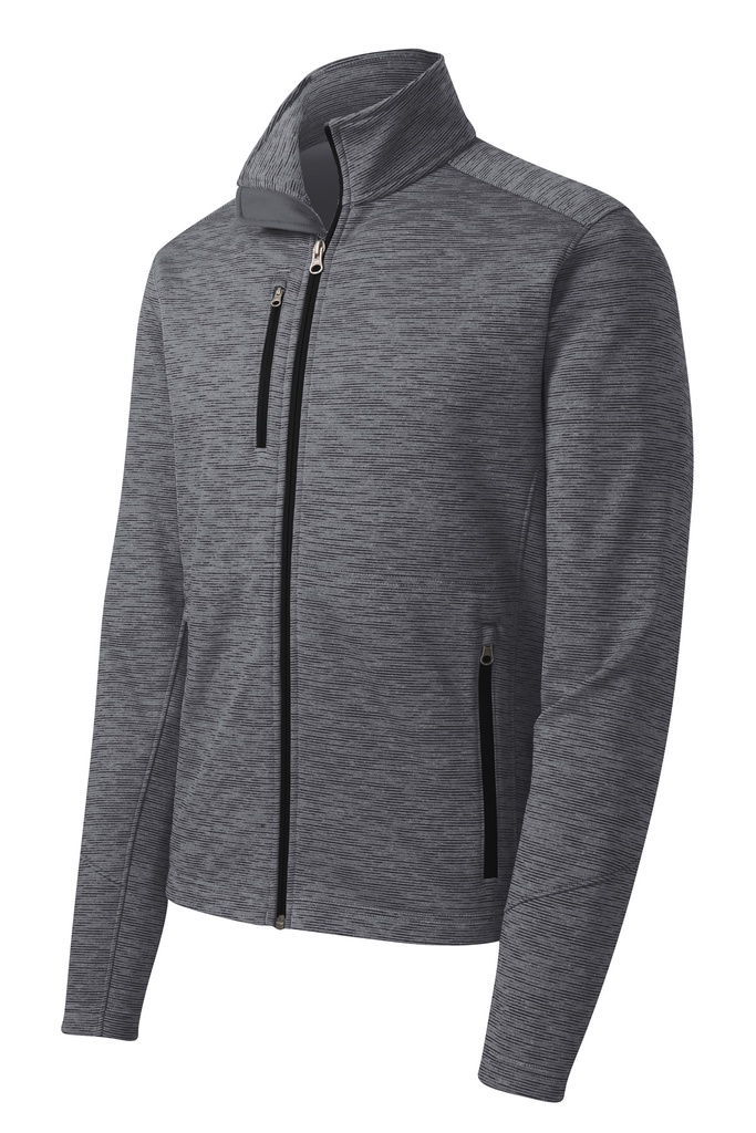 F231 - Port Authority® Digi Stripe Fleece Jacket.