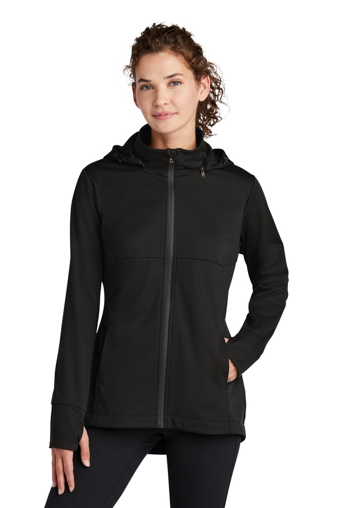 LST980  - Sport-Tek® Women's Hooded Soft Shell Jacket