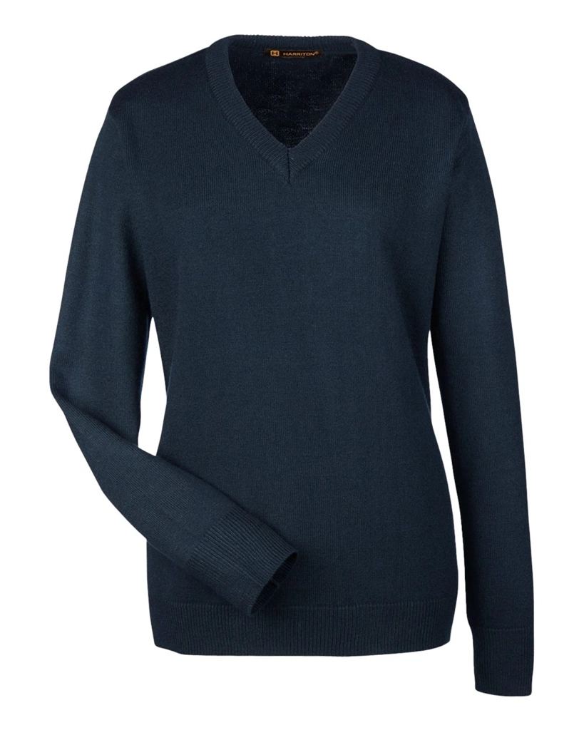 M420W - Harriton - Women's Pilbloc V-Neck Sweater