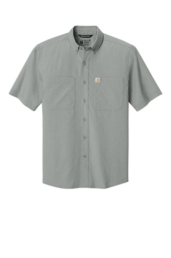 CT107107 - Carhartt Force® Sun Defender™ Short Sleeve Shirt (4XL, Steel)