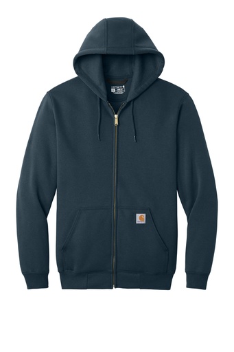 CTK122 - Carhartt® Midweight Hooded Zip-Front Sweatshirt (4XL, New Navy)