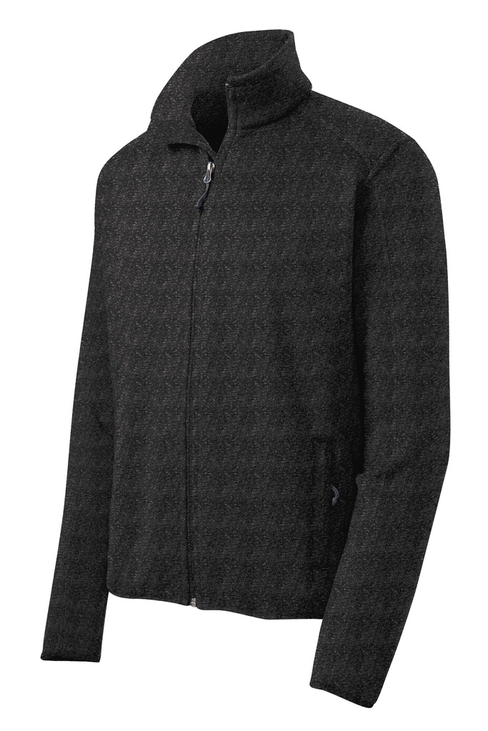 F232 - Port Authority® Sweater Fleece Jacket.